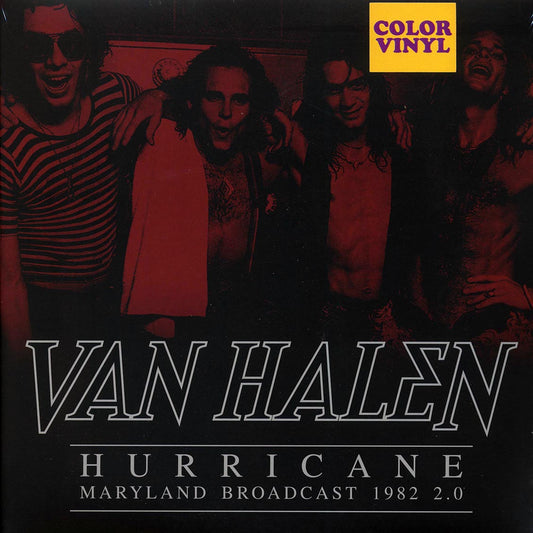 Van Halen - Hurricane: Maryland Broadcast 1982 2.0, Capital Center, Landover, MD October 1982 (ltd. ed.) (2xLP) (clear vinyl)