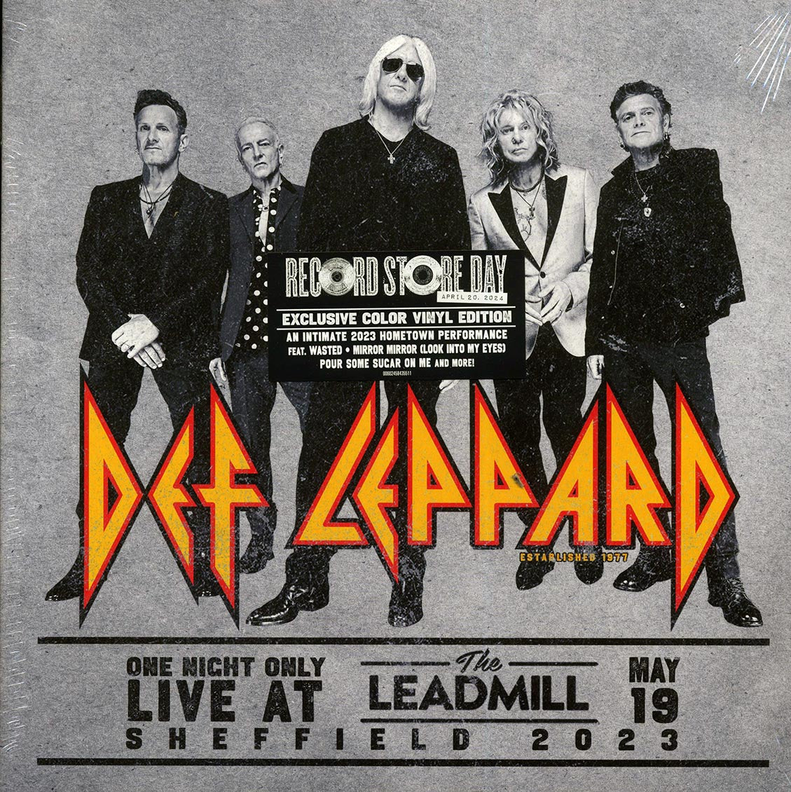 Def Leppard - One Night Only: Live At The Leadmill 2023 (RSD 2024) (ltd. ed.) (2xLP) (gray vinyl)