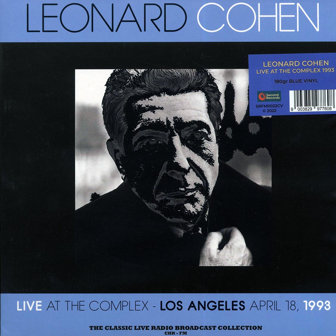 Leonard Cohen - Live At The Complex, Los Angeles, April 18, 1993 (180g) (blue vinyl)