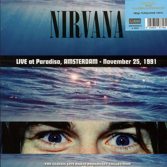 Nirvana - Live At Paradisio, Amsterdam, November 25, 1991 (180g) (Colored vinyl (turquoise))