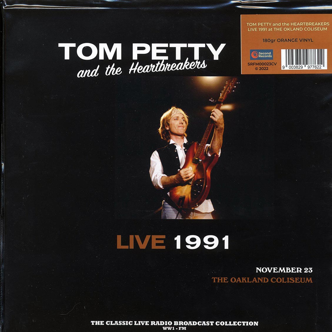 Tom Petty & The Heartbreakers - Live 1991 November 23rd The Oakland Coliseum (180g) (orange vinyl)