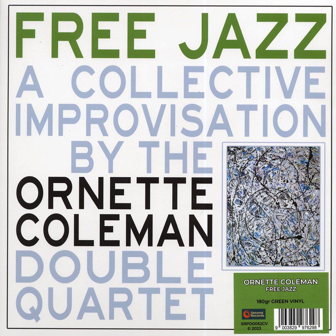 The Ornette Coleman Double Quartet - Free Jazz: A Collective Improvisation (180g) (green vinyl)