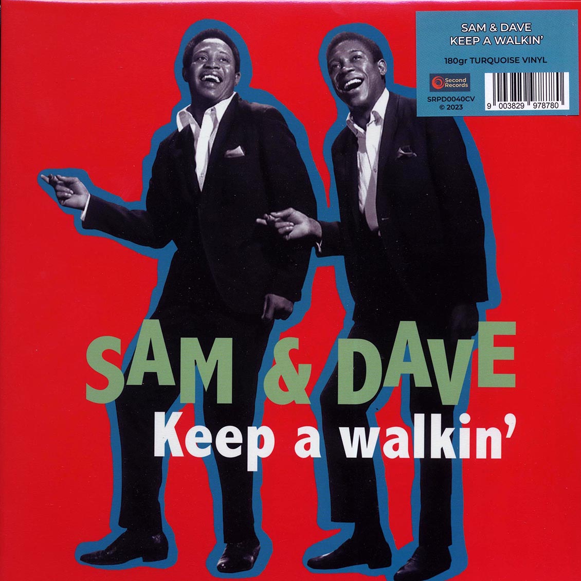 Sam & Dave - Keep A Walkin' (180g) (Colored vinyl (turquoise))