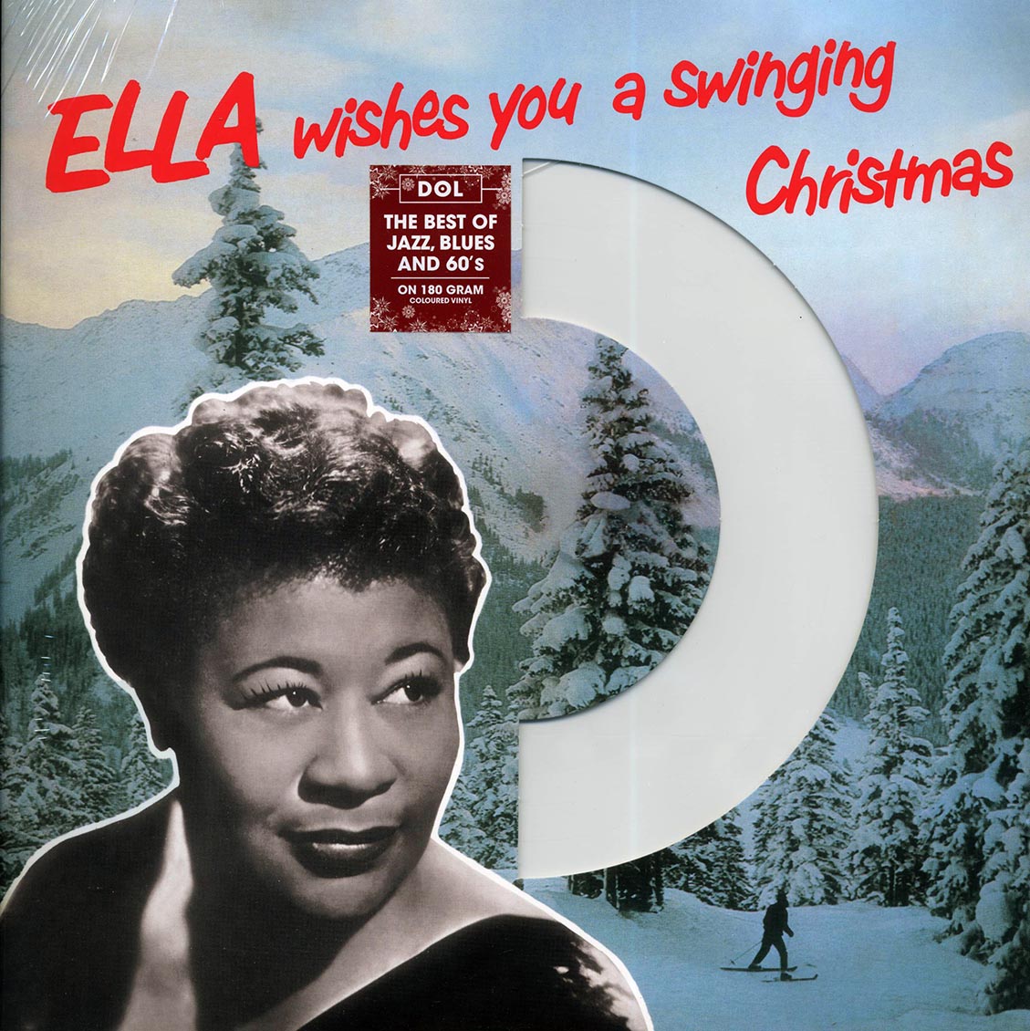 Ella Fitzgerald - Wishes You A Swinging Christmas (die-cut jacket) (180g) (white vinyl)