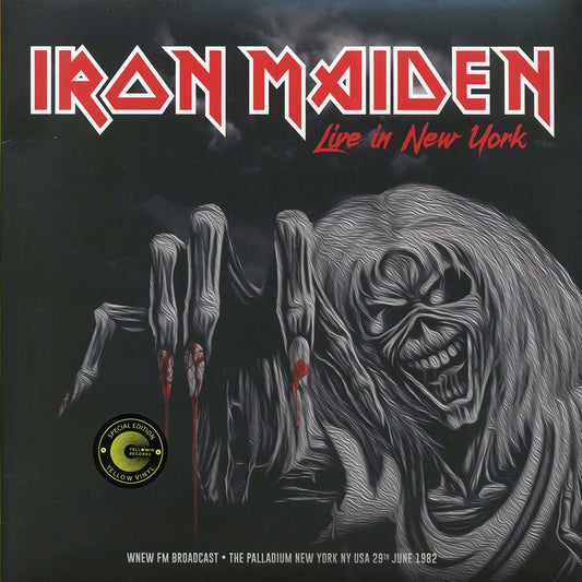 Iron Maiden - Live In New York: The Palladium New York, June 29th 1982 (yellow vinyl)