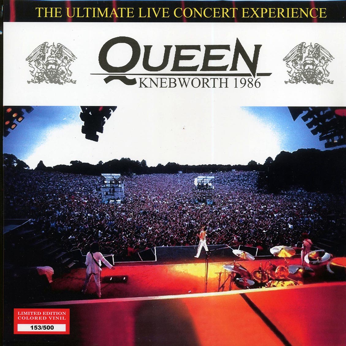 Queen - Knebworth 1986 (ltd. 500 copies made) (red vinyl)