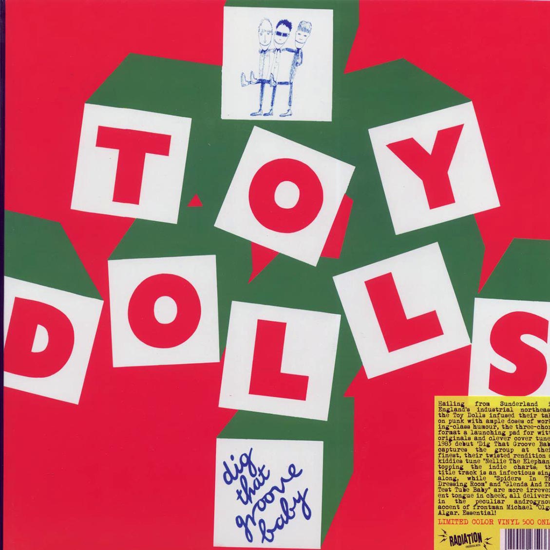 The Toy Dolls - Dig That Groove Baby (ltd. 500 copies made) (green vinyl)