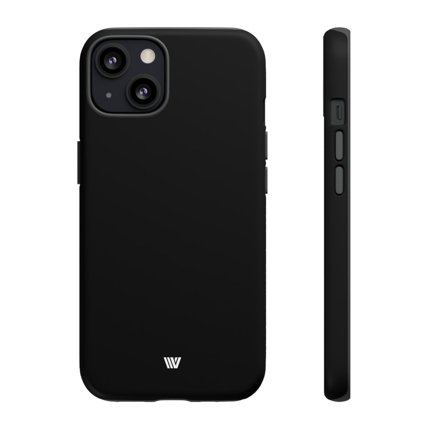 JET BLACK | Tough Phone Case