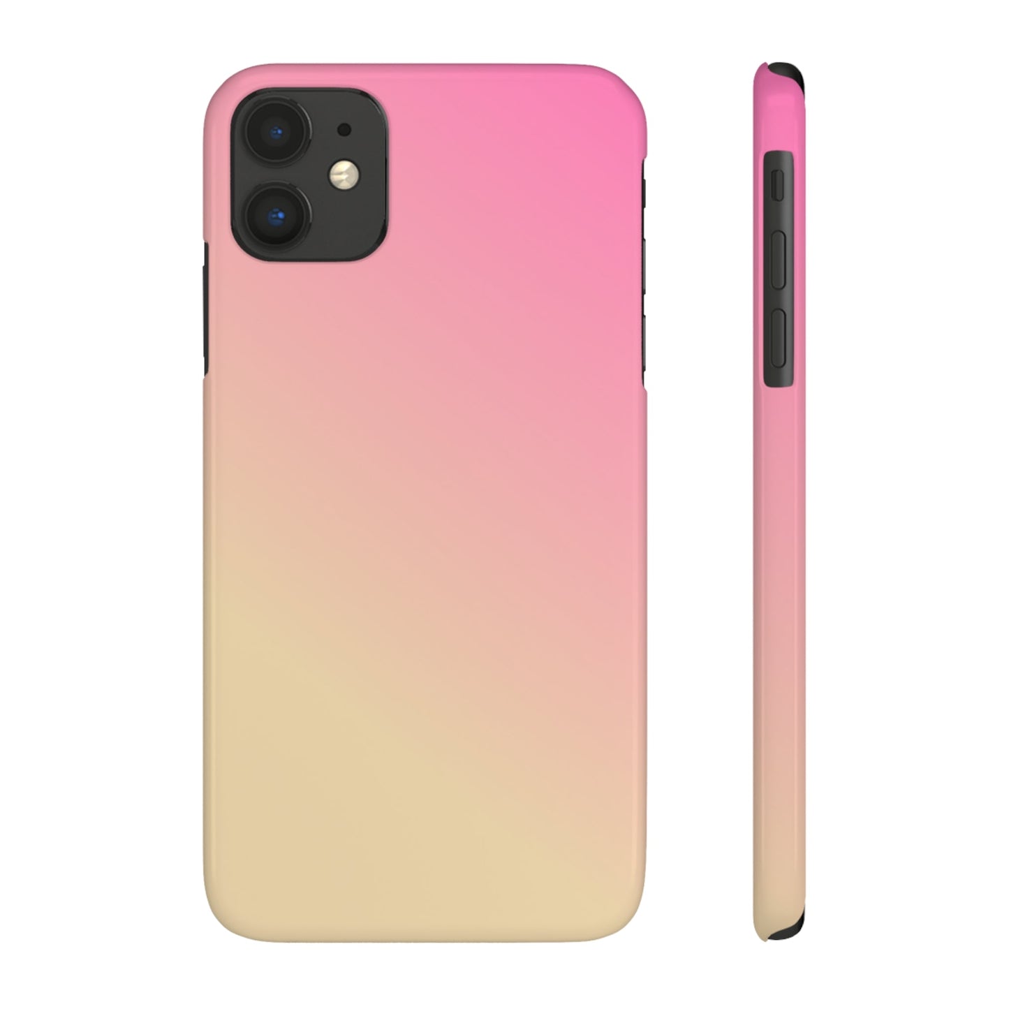 PINK YELLOW GRADIENT | Slim iPhone Case