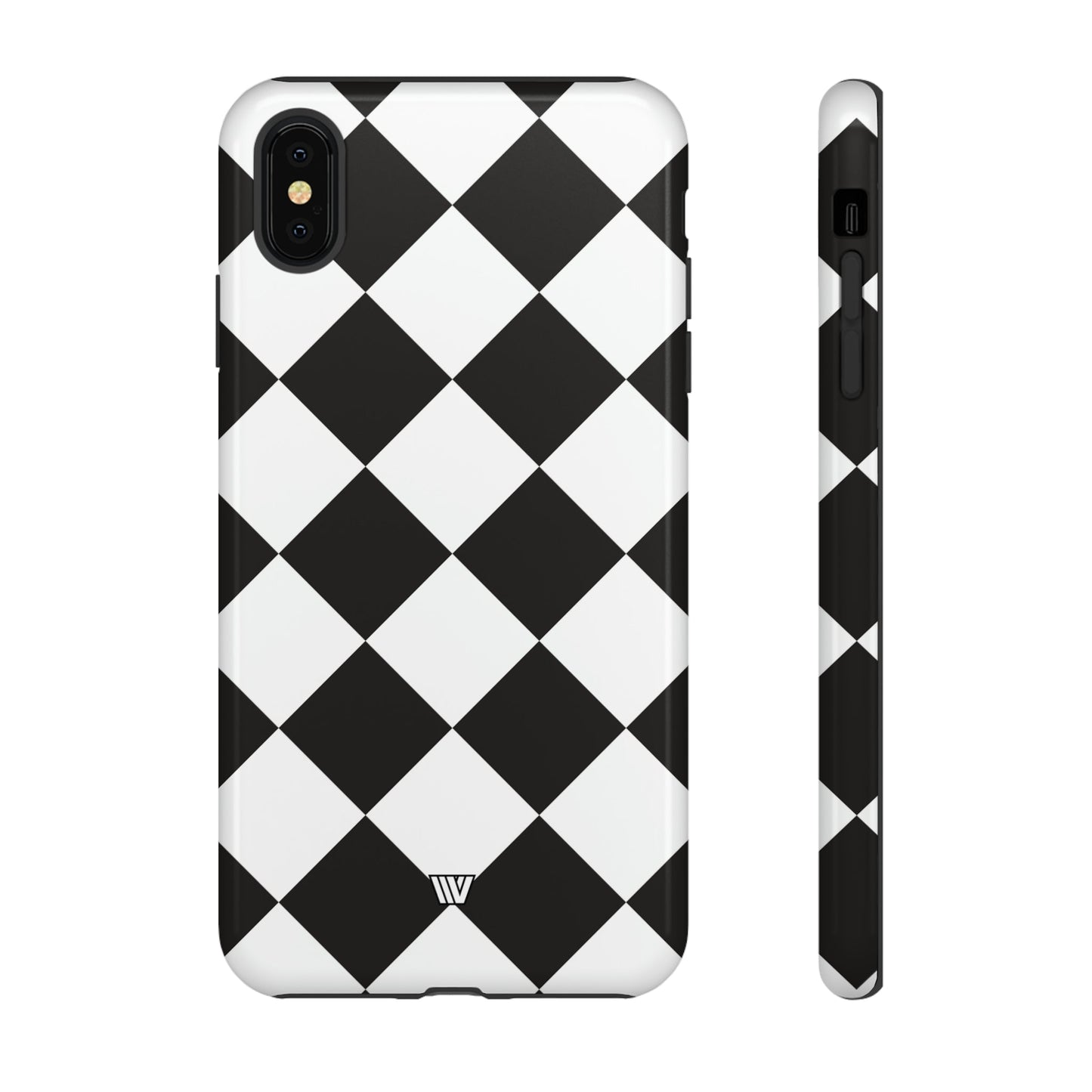 BLACK & WHITE DIAMOND | Tough Phone Case