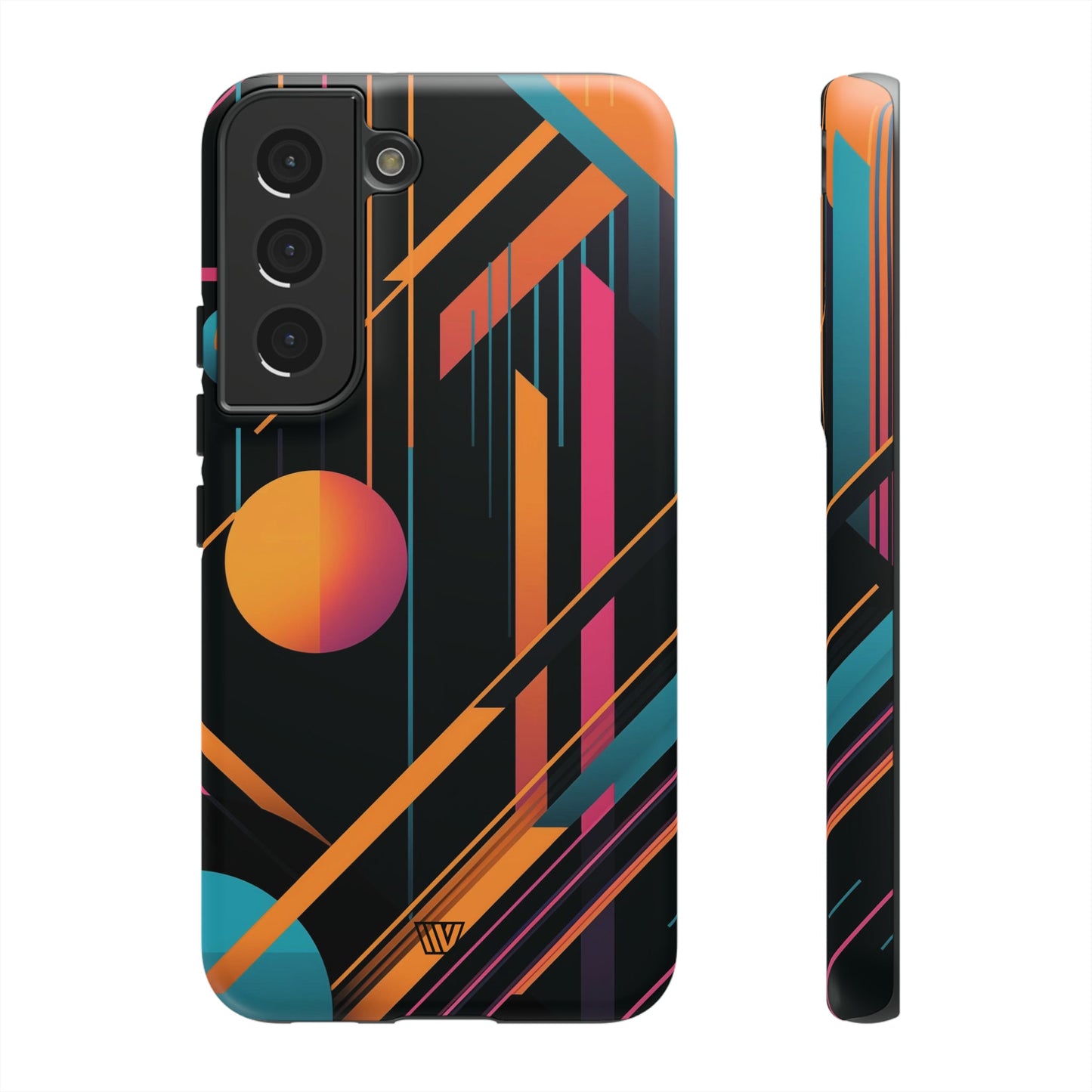 BOLD RETRO LINES | Tough Phone Case