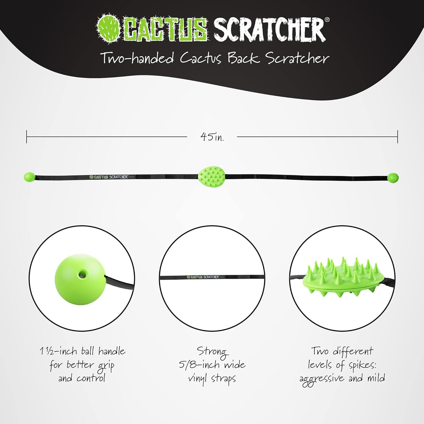 Cactus Back Scratcher