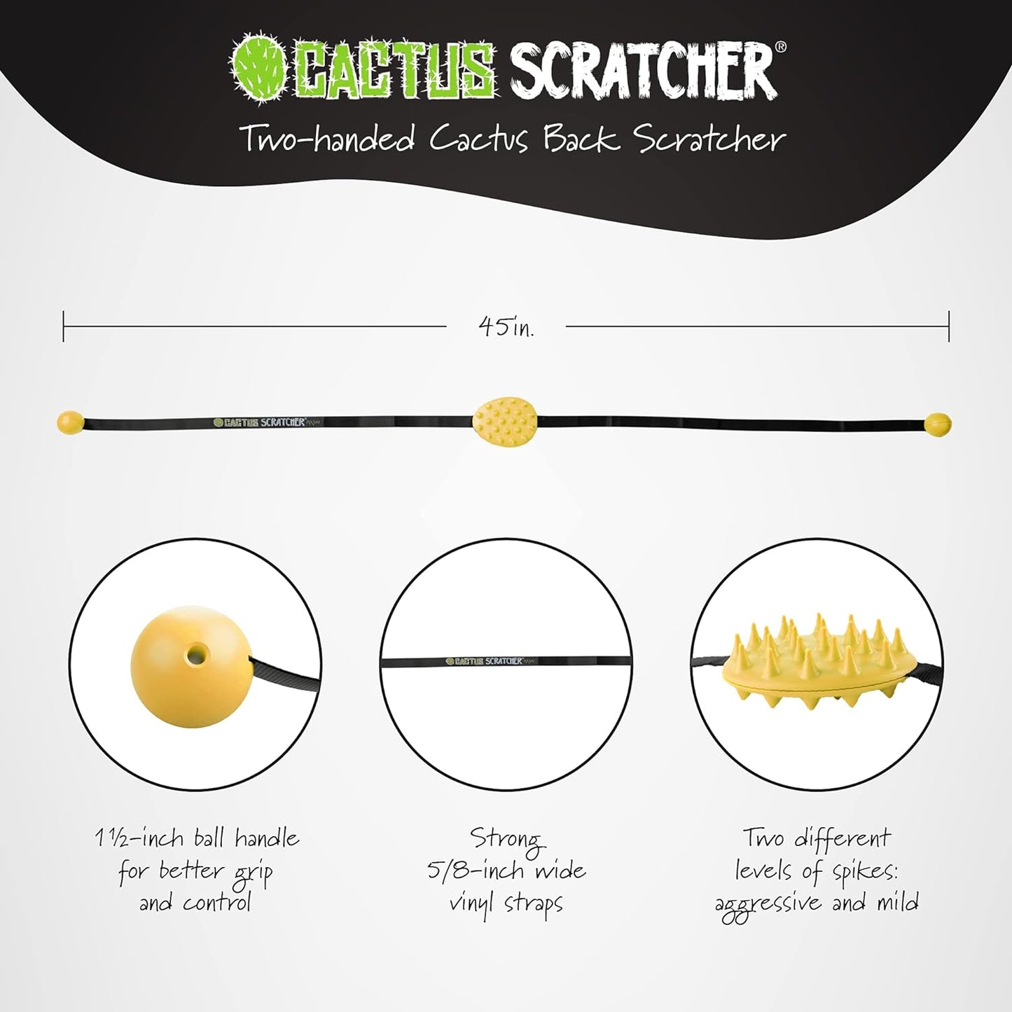 Cactus Back Scratcher