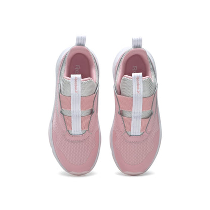 REEBOK GW1237 XT SPRINTER SLIP-ON YTH'S (Medium) Pink/Pink/Silver Textile/Leather Running Shoes