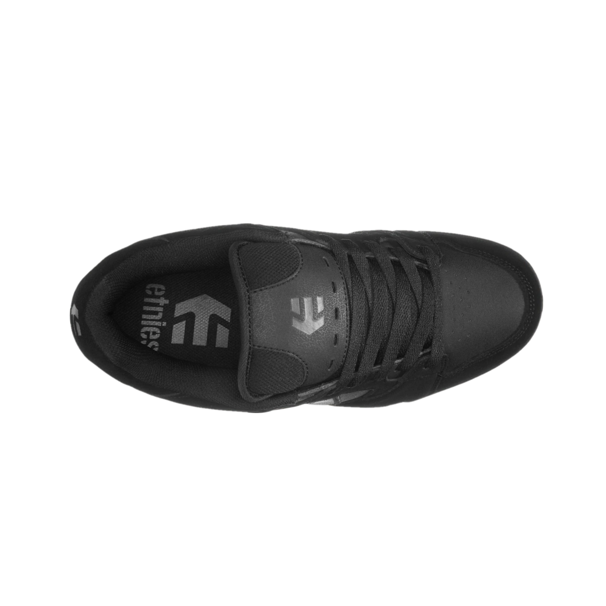 ETNIES 4101000537 544 FAZE MN'S (Medium) Black/Gum Nubuck & Synthetic Skate Shoes