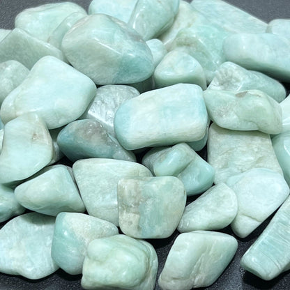 Amazonite Tumbled 1 Kilo ( 2.2 LBs ) Bulk Wholesale Lot Polished Natural Gemstones Healing Crystals And Stones