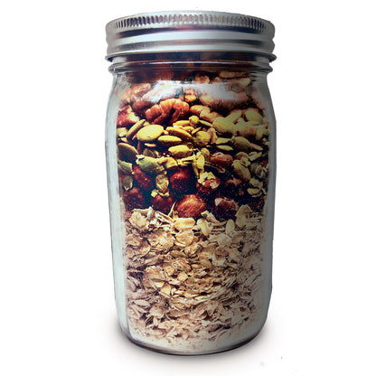 Fall Back: Pumpkin Spice Crunchy Granola Mix with pumpkin seeds, hazelnuts and pecans (pouch)