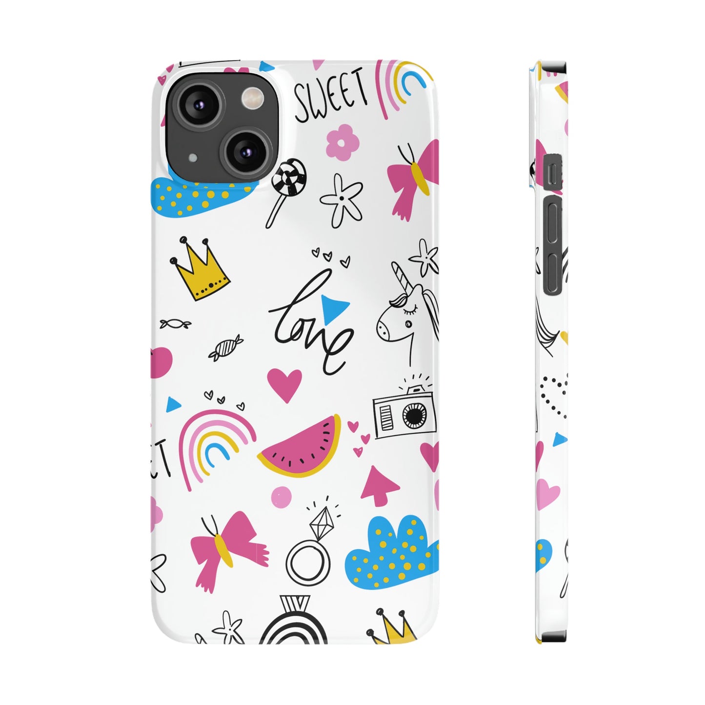 SWEET LOVE | Slim iPhone Case