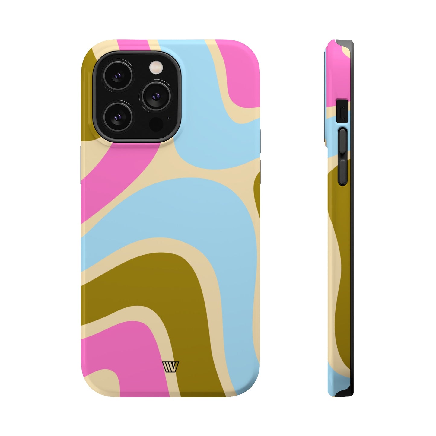 LARGE GROOVY WAVES | MagSafe Tough iPhone Case