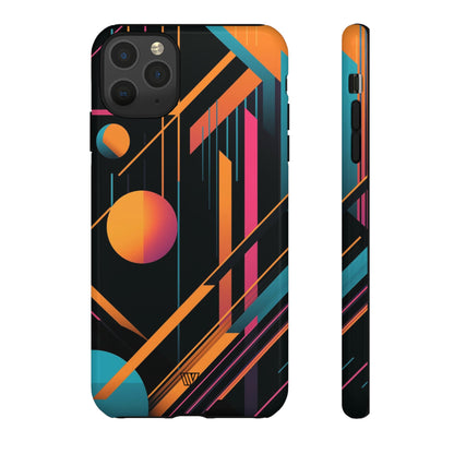 BOLD RETRO LINES | Tough Phone Case