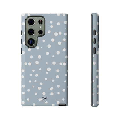 BLUE HAZE DOTS | Tough Phone Case