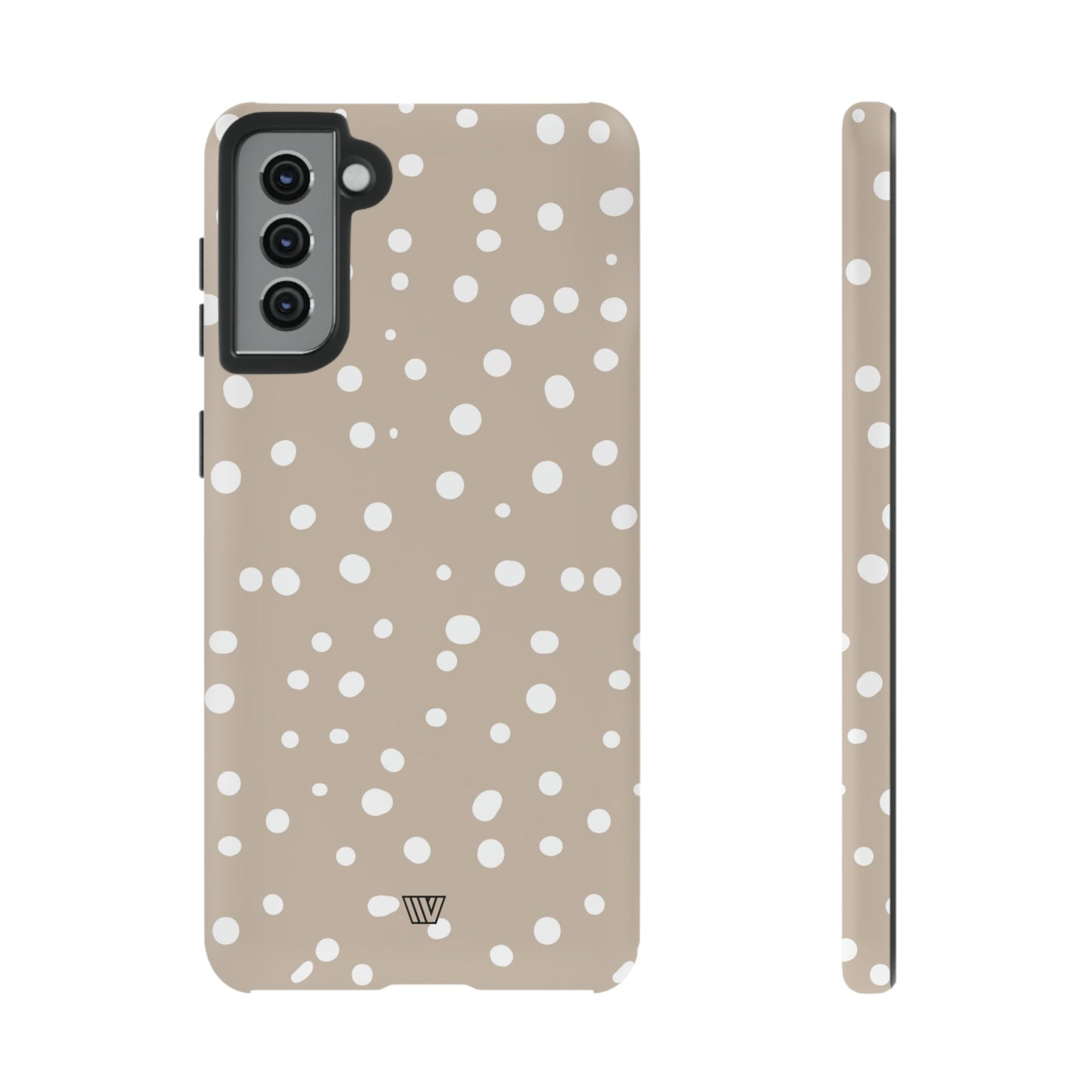 BEIGE DOTS | Tough Phone Case