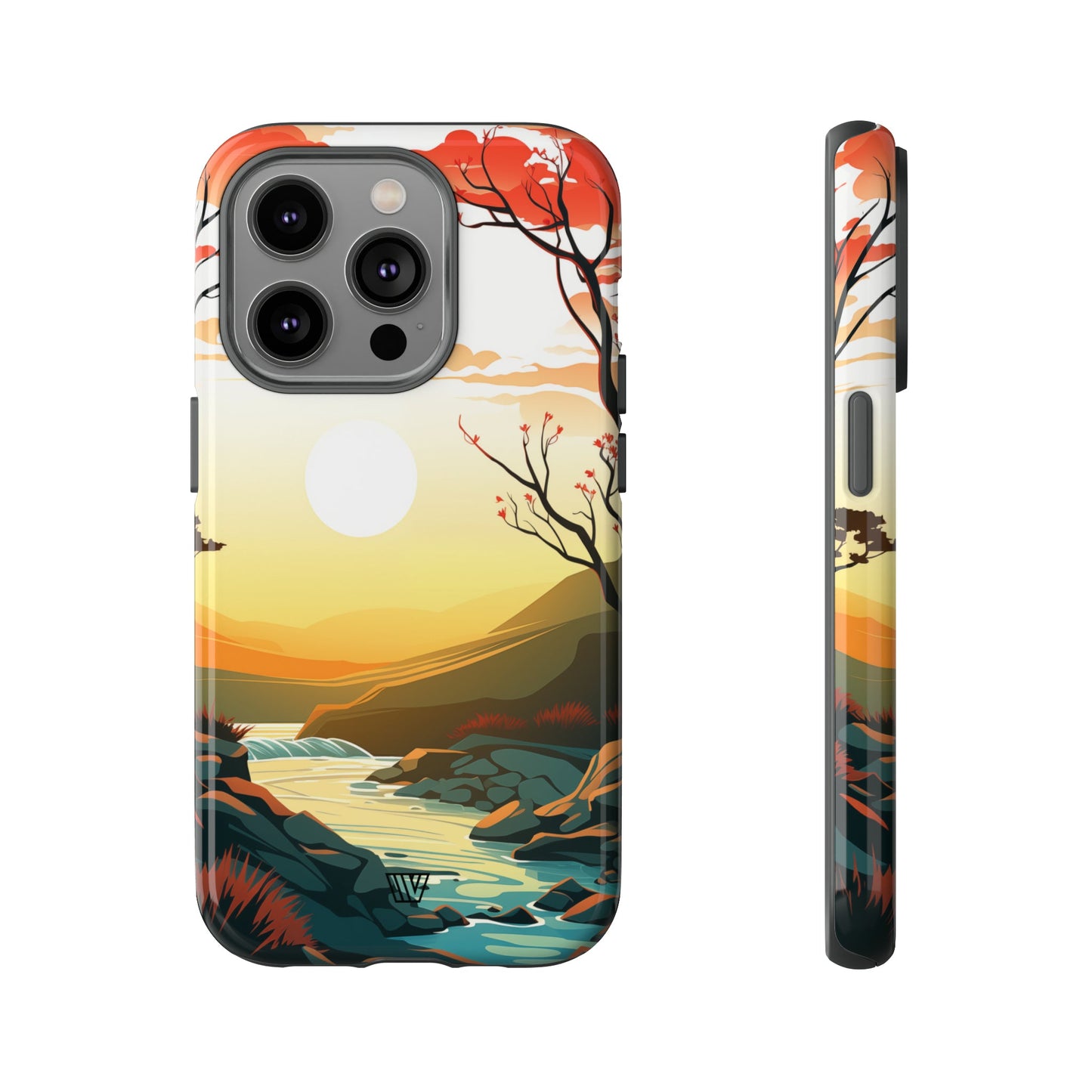 RIVER SUNSET | Tough Phone Case