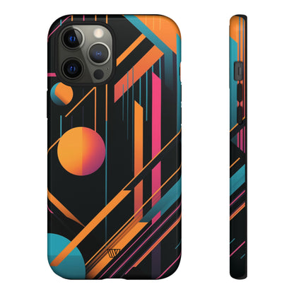 BOLD RETRO LINES | Tough Phone Case