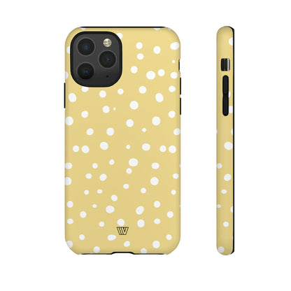 MUTED YELLOW DOTS | Tough Phone Case