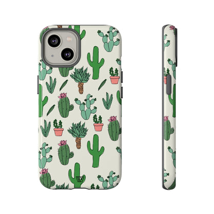 CACTUS DOODLES | Tough Phone Case