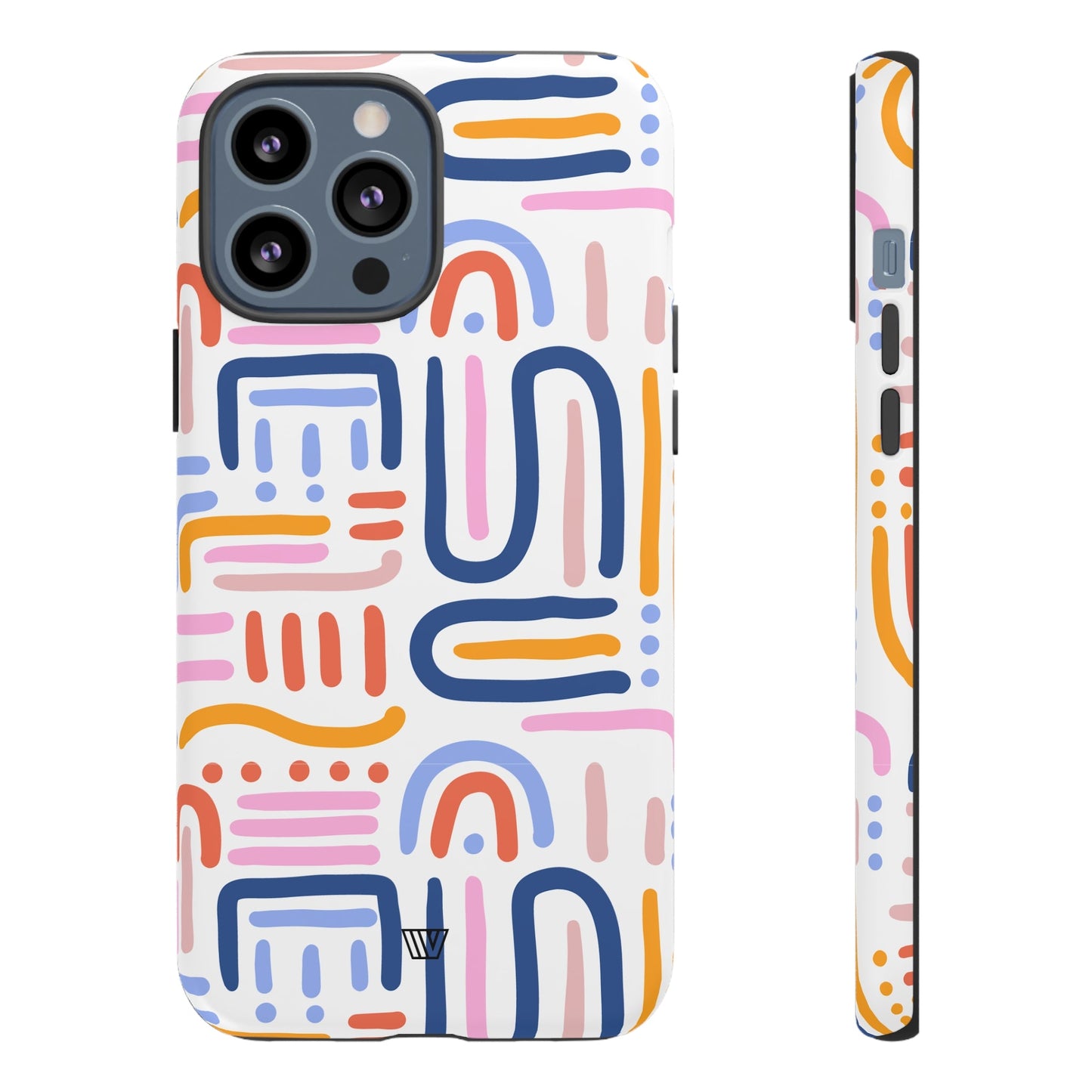 MEMPHIS BOLD LINES | Tough Phone Case