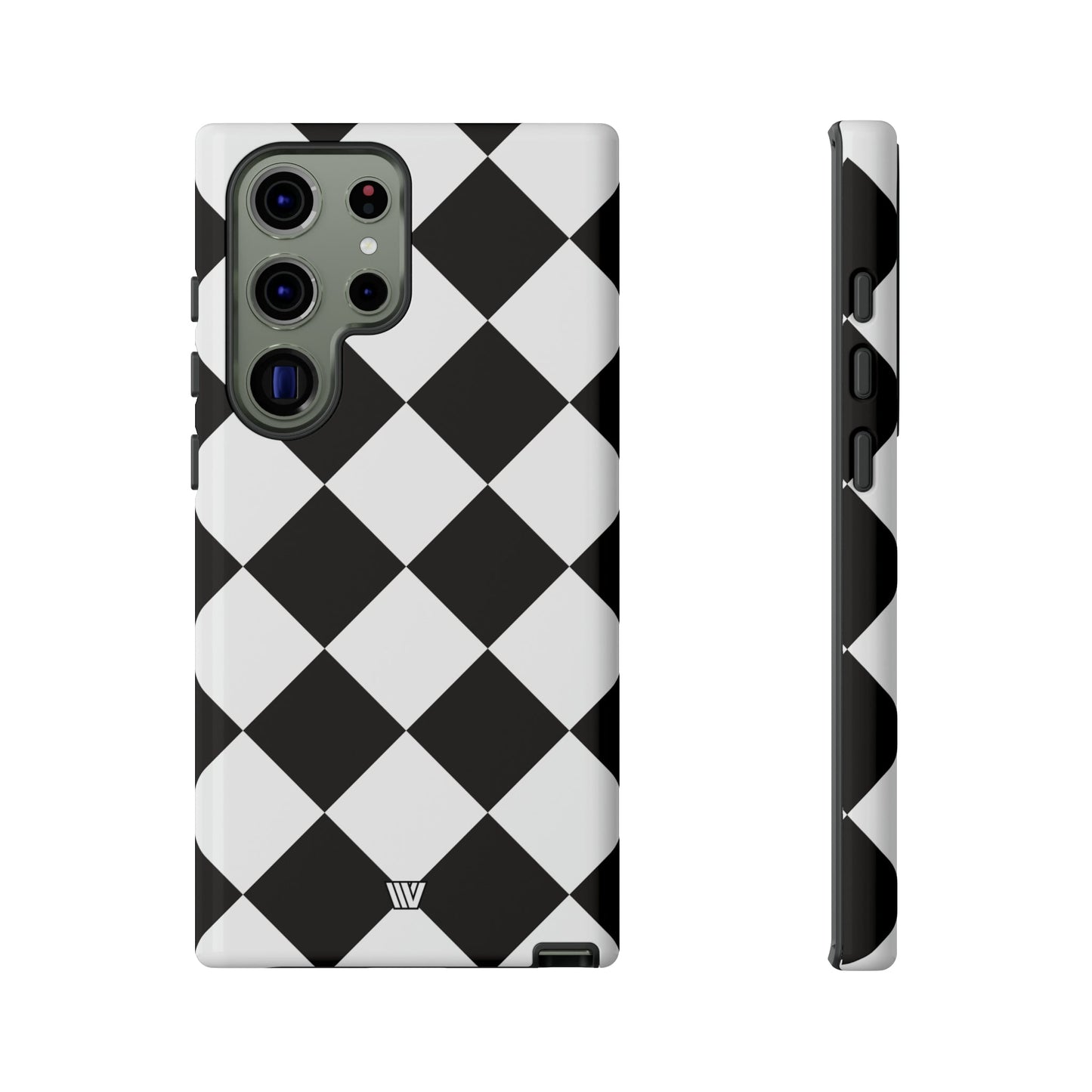 BLACK & WHITE DIAMOND | Tough Phone Case