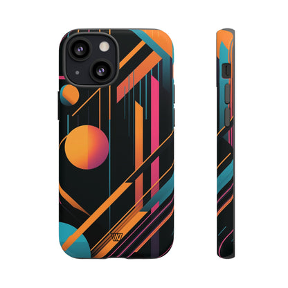 BOLD RETRO LINES | Tough Phone Case