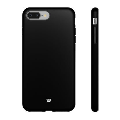 JET BLACK | Tough Phone Case