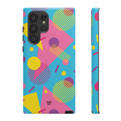 80s / 90s RETO PATTERN LIGHT BLUE | Tough Phone Case