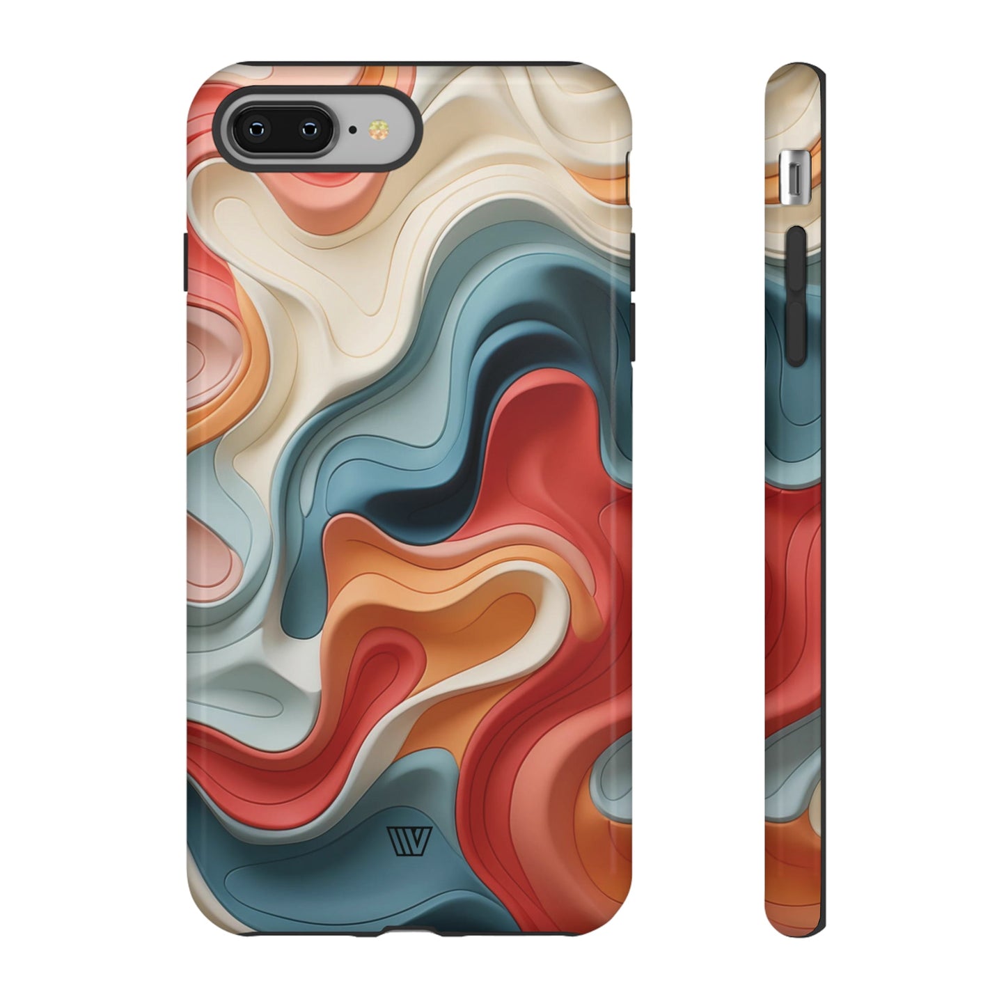 3D COLORFUL CLAY | Tough Phone Case