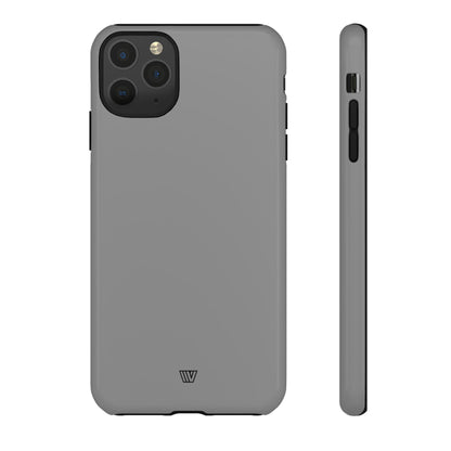 SOLID GRAY | Tough Phone Case