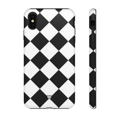 BLACK & WHITE DIAMOND | Tough Phone Case