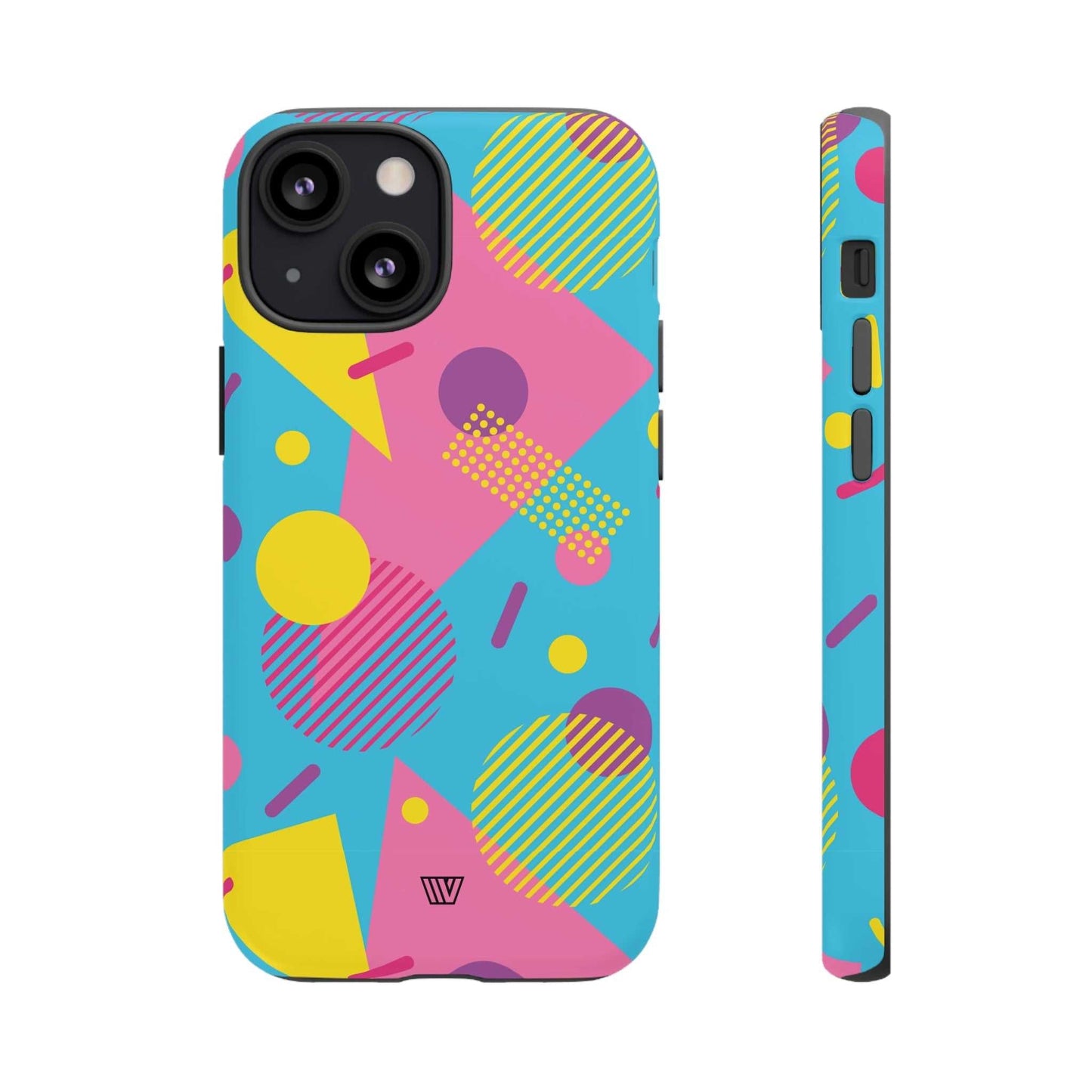 80s / 90s RETO PATTERN LIGHT BLUE | Tough Phone Case