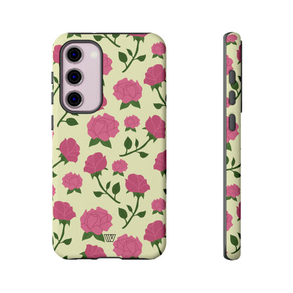 PINK ROSES | Tough Phone Case