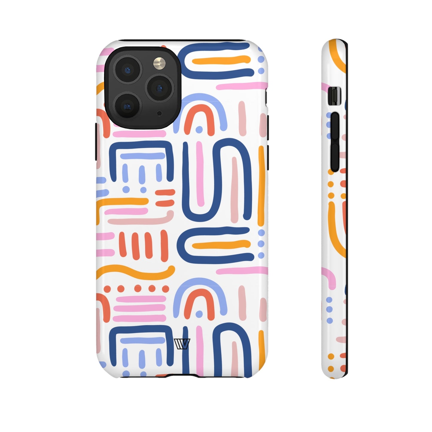 MEMPHIS BOLD LINES | Tough Phone Case