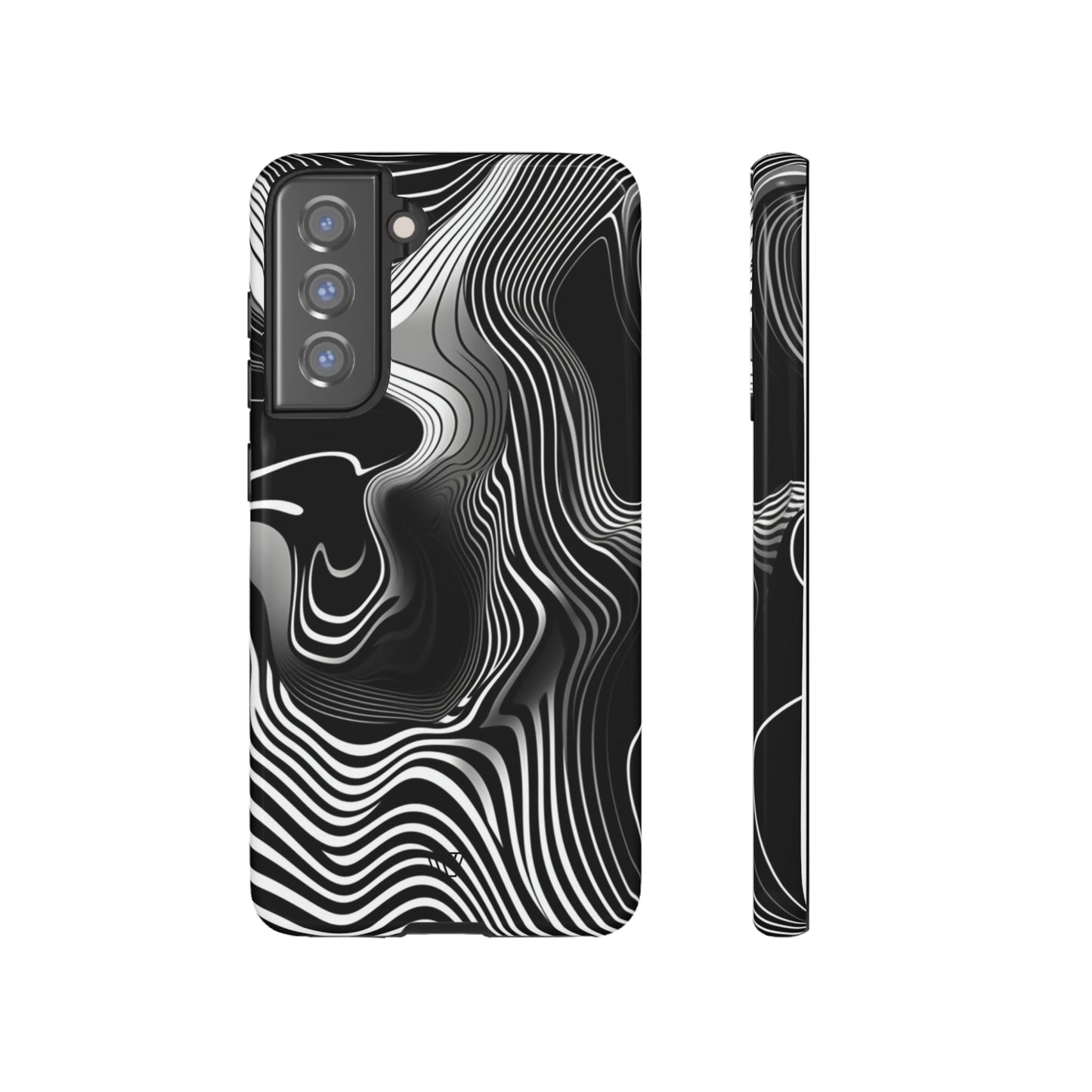 ABSTRACT ZEBRA STRIPES | Tough Phone Case