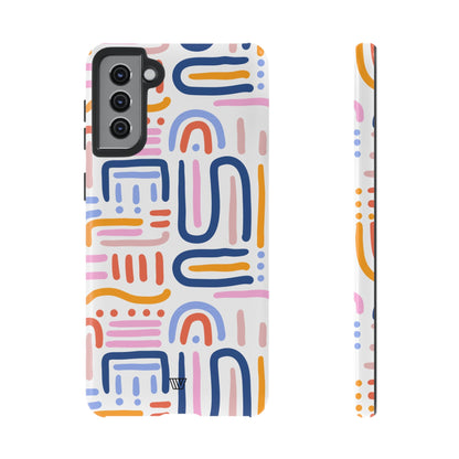 MEMPHIS BOLD LINES | Tough Phone Case