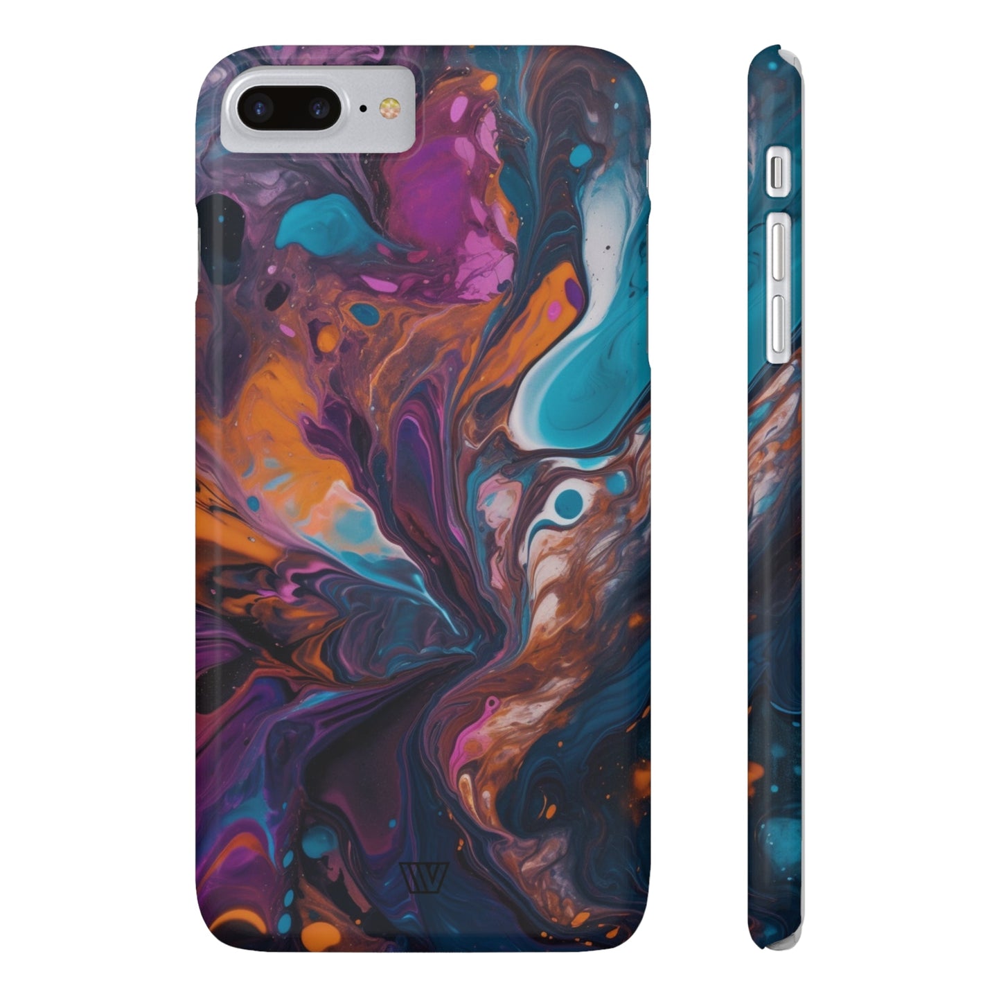 COSMIC PAINT SWIRL | Slim iPhone Case