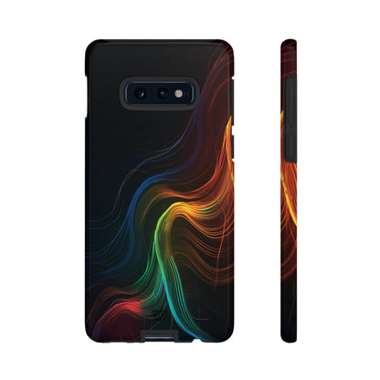 COLORFUL ABSTRACT LINES | Tough Phone Case