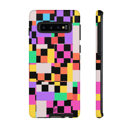 MASHED UP CHECKERBOARD | Tough Phone Case