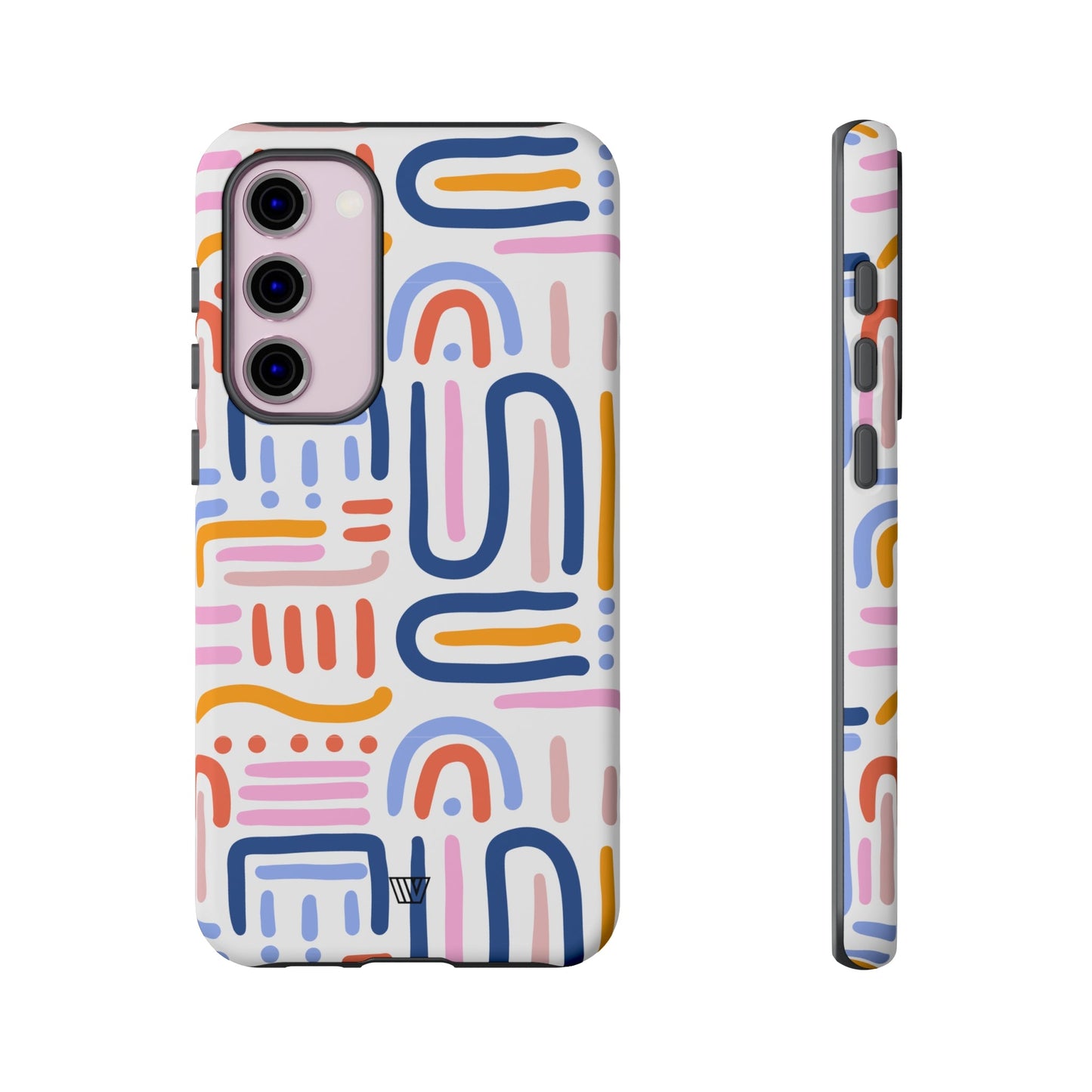 MEMPHIS BOLD LINES | Tough Phone Case