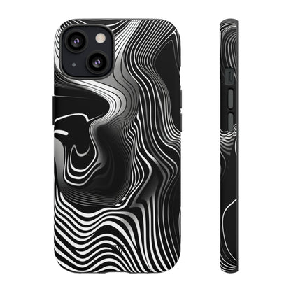 ABSTRACT ZEBRA STRIPES | Tough Phone Case