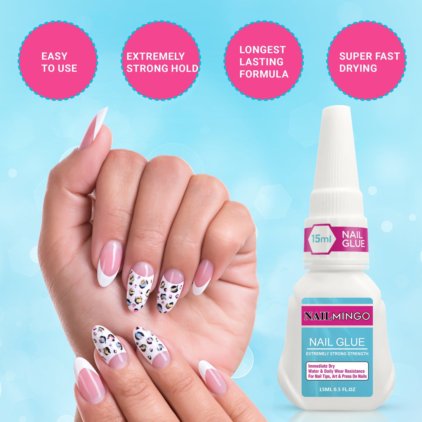 Nail Glue + Nail Glue Remover Deluxe Bundle