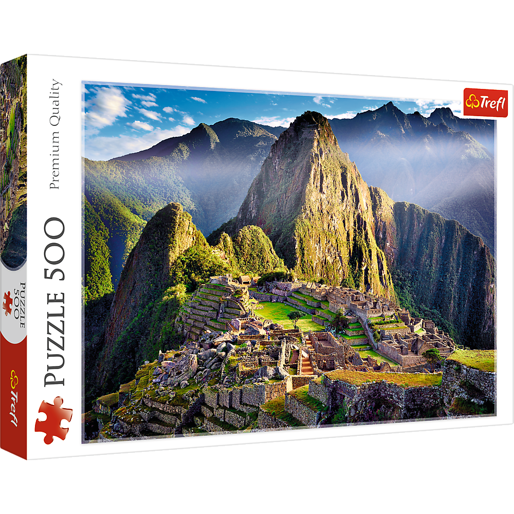 500 Piece Jigsaw Puzzles, Historic Sanctuary of Machu Picchu, Puzzles of Peru, Inca Ruins and Archeological Puzzles, Adult Puzzles, Trefl 37260